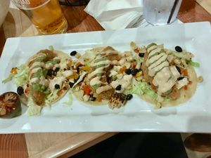 Fried Avacado Tacos at Golden Road Brewing in Anaheim