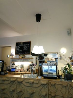 bar at Pracovna in Prague