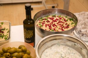 Babaganush  at Resbite Cafe in Bristol