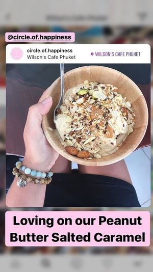 Salted Caramel at NanaBowls in Phuket