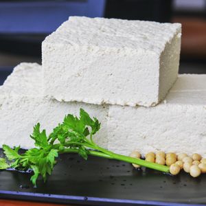 Organic freshly-made Tofu at Hakka Kitchen in Jacksonville