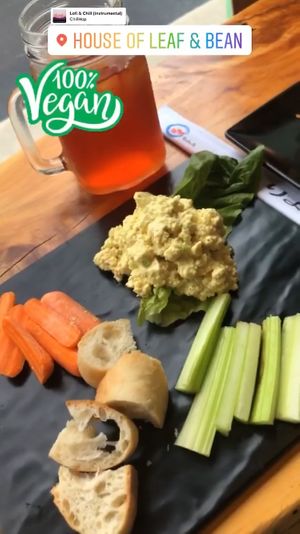 Eggless salad and veggies at Hakka Kitchen in Jacksonville