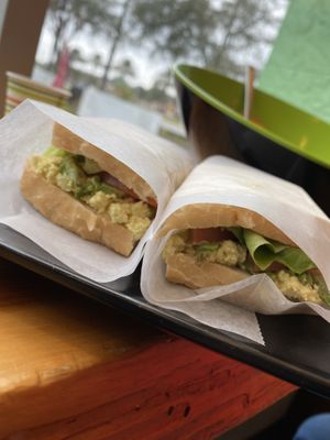 Tofu egg salad sandwich  at Hakka Kitchen in Jacksonville