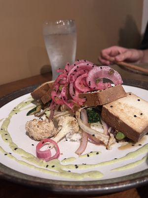 black tofu   at Hakka Kitchen in Jacksonville