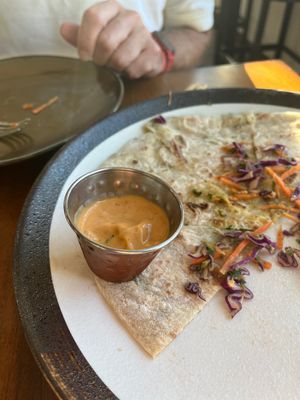 Scallion pancakes   at Hakka Kitchen in Jacksonville