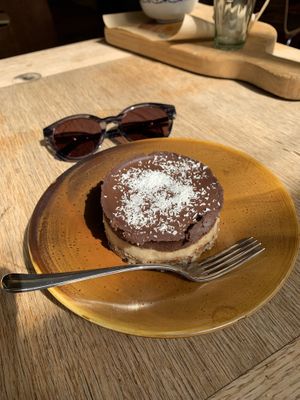 Raw vegan dessert   at Buitenplaats de Plantage in Vogelenzang