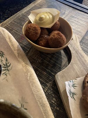 Vegan bitterballen  #Veganuary at Buitenplaats de Plantage in Vogelenzang