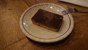 vegan dessert  at Buitenplaats de Plantage in Vogelenzang