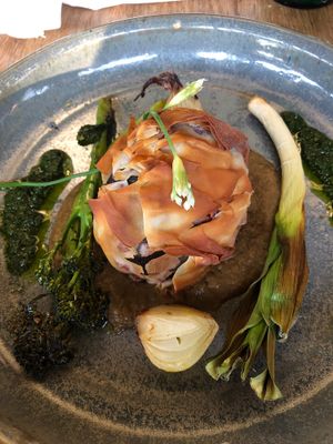 Vegan beetroot vegan at Buitenplaats de Plantage in Vogelenzang