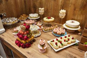 Vegan & Vegetarian Candy Bar at Mon Way Bistro & Cocktail Bar in East London