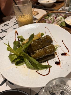 Vine leaves   at Arabella in Newtown