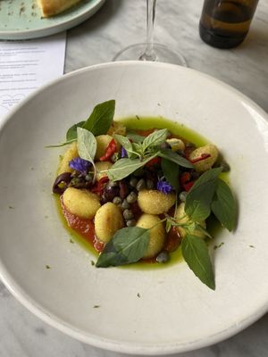 Gnocchi - really good   at Yes Yes Yes in Helsinki