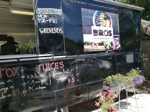 storefront at Bros Superfood in Auckland