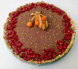 Tarte de Tofu e Chocolate at Amor e Hortelã in Porto