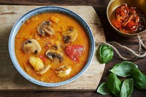 soup at DQ Bistro Polievočka in Bratislava