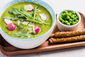 pea soup at DQ Bistro Polievočka in Bratislava