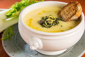 feniklová at DQ Bistro Polievočka in Bratislava