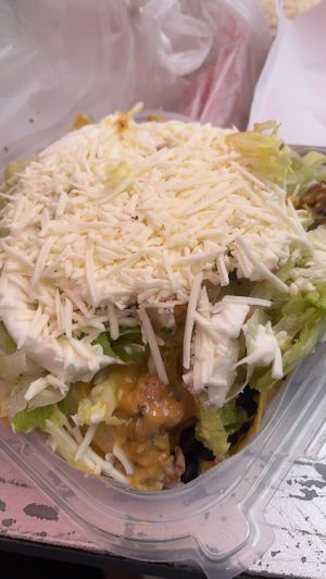 Supreme Nachos with vegan meat and vegan dairy  at Nacho Taco in Jacksonville