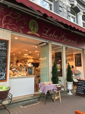 Outside  at Lebe Gesund in Frankfurt