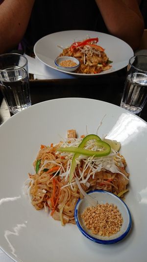 Vegan Pad Thai with tofu at Mai Thai in Reykjavik