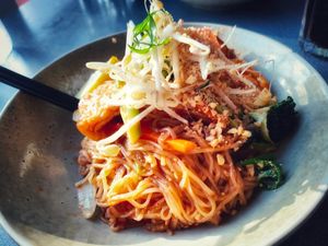 Pad Thai - vegan with tofu - 20,50 NZD at Mama Ree Thai Street Food in Christchurch