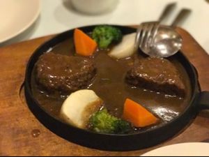 vegan grain Hamburg  at Future Food Cafe Restaurant Tubu Tubu in Tokyo