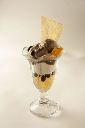 Anmitsu Parfait at Future Food Cafe Restaurant Tubu Tubu in Tokyo