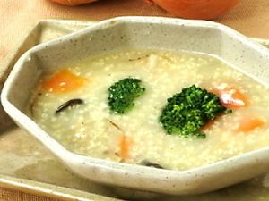 Soup of the Day at Future Food Cafe Restaurant Tubu Tubu in Tokyo