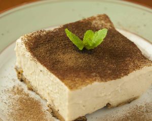 HIE CREAM TIRAMISU at Future Food Cafe Restaurant Tubu Tubu in Tokyo