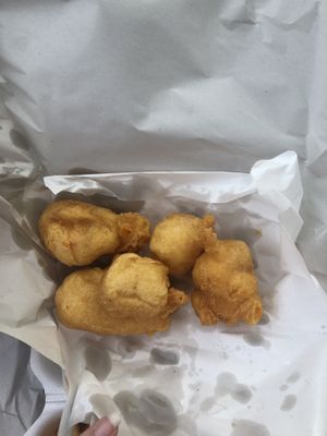 Cheesy bites at Pennfields Plaice in Wolverhampton