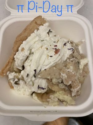 It might not look like much, but delicious Banana cream pie 🤤   at The Moth Cafe - Downtown in Edmonton