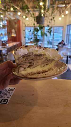 Banana Cream Pie at The Moth Cafe - Downtown in Edmonton