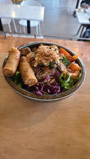 Lemongrass Minty Vermicelli Bowl at The Moth Cafe - Downtown in Edmonton