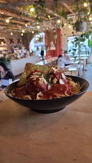 Moth Spaghetti at The Moth Cafe - Downtown in Edmonton