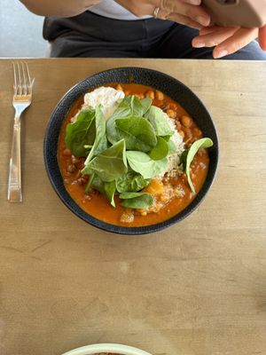 chickpea curry   at The Moth Cafe - Downtown in Edmonton