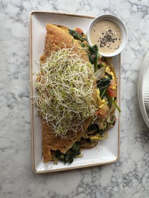 Incredible omelette   at The Moth Cafe - Downtown in Edmonton