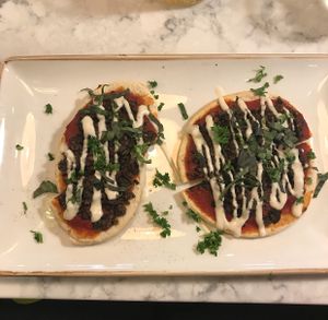 Pizzetas! (appetizer) at The Moth Cafe - Downtown in Edmonton