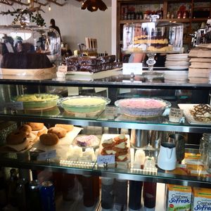 Great selection of GF desserts at The Moth Cafe - Downtown in Edmonton