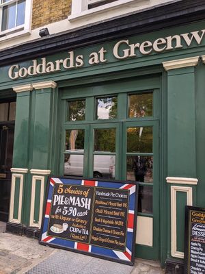 outside at Goddards at Greenwich in South East London