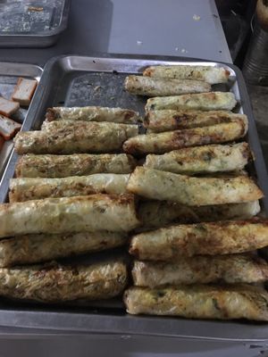 Spring roll at Nha Hang Chay in Sapa