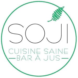 Logo cuisine saine bar à jus at SOJI in Marseille
