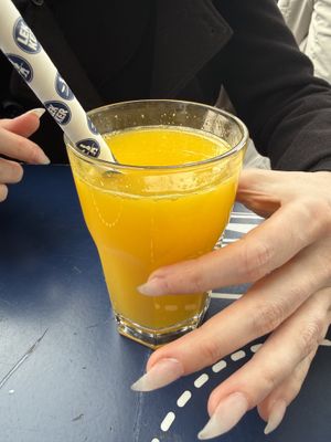 juice  at Pancakes - Prins Hendrikkade in Amsterdam