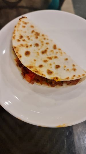 Beyond meat taco at Sunrise Tacos in Bangkok