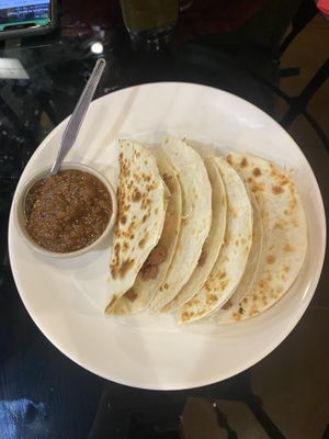 Enchiladas (only get one per order - I ordered 4)   at Sunrise Tacos in Bangkok
