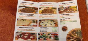 Menu (Jan. 2019) at Op Saj in Utrecht