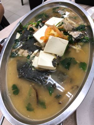 Steamed Fish at SHU Vegetarian 蔬方斋 in West Singapore