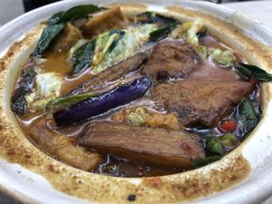 Curry fish  at SHU Vegetarian 蔬方斋 in West Singapore