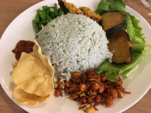 Nasi Lemak at Maitree Cafe 慈素轩 in Central Singapore