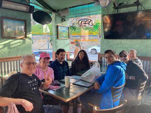   at Las Palmas Taco Bar in Santa Cruz