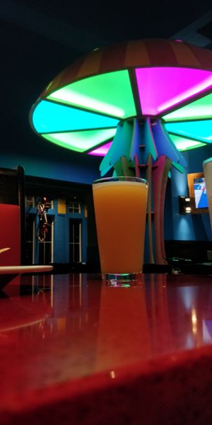 Long list of beers at Mellow Mushroom in North Myrtle Beach